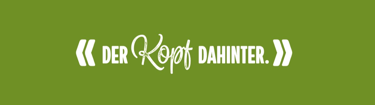 der Kopf dahinter